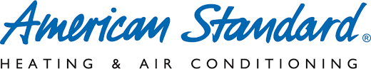 American Standard Heating & Air Conditioning logo in blue.