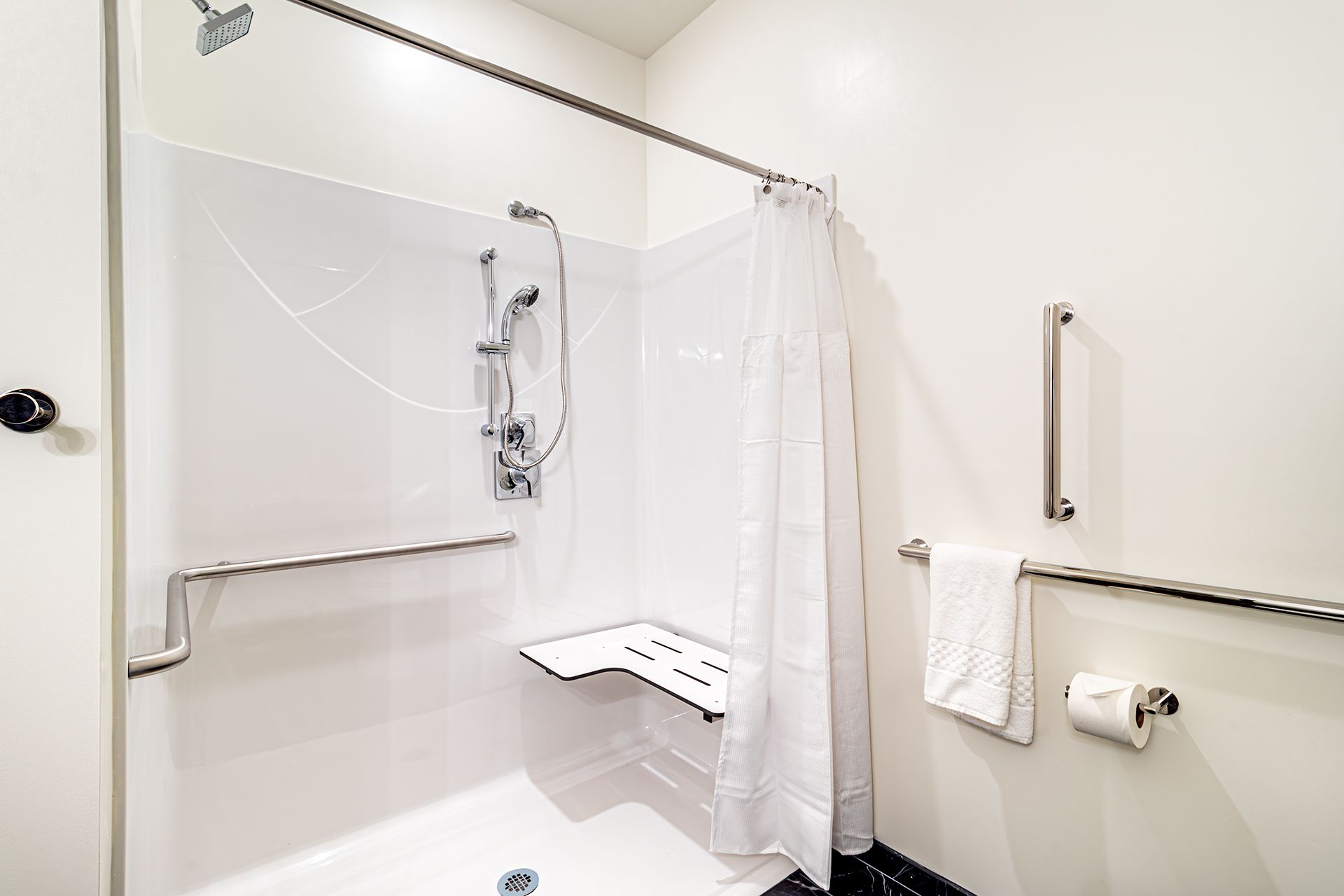 The Saddlery Madison bathroom in one of their long term rentals