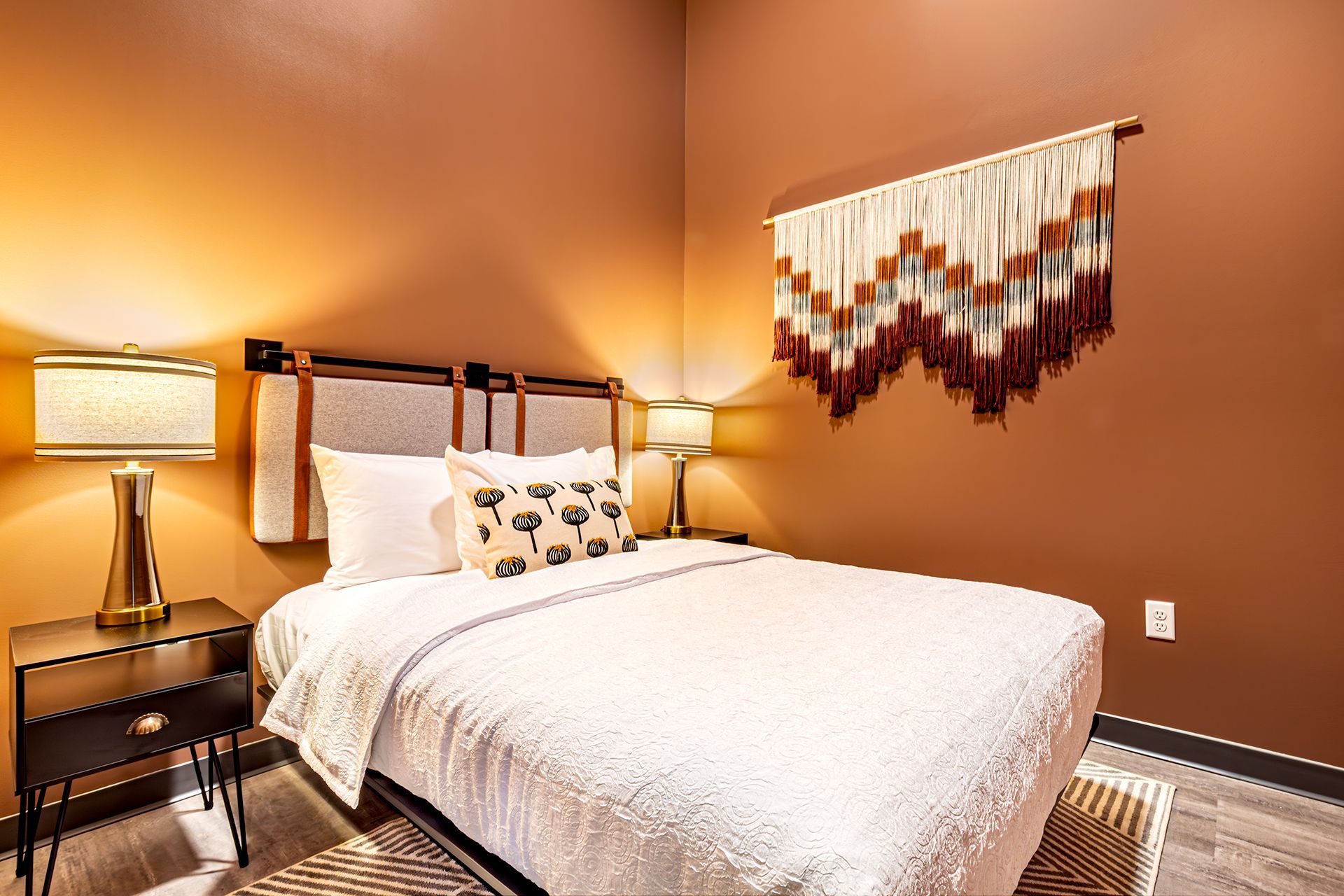 The Saddlery Madison bedroom in one of their long term rentals