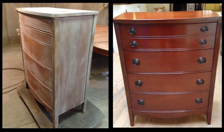 Custom Wooden Cabinet - Antique Repair in Portland, OR