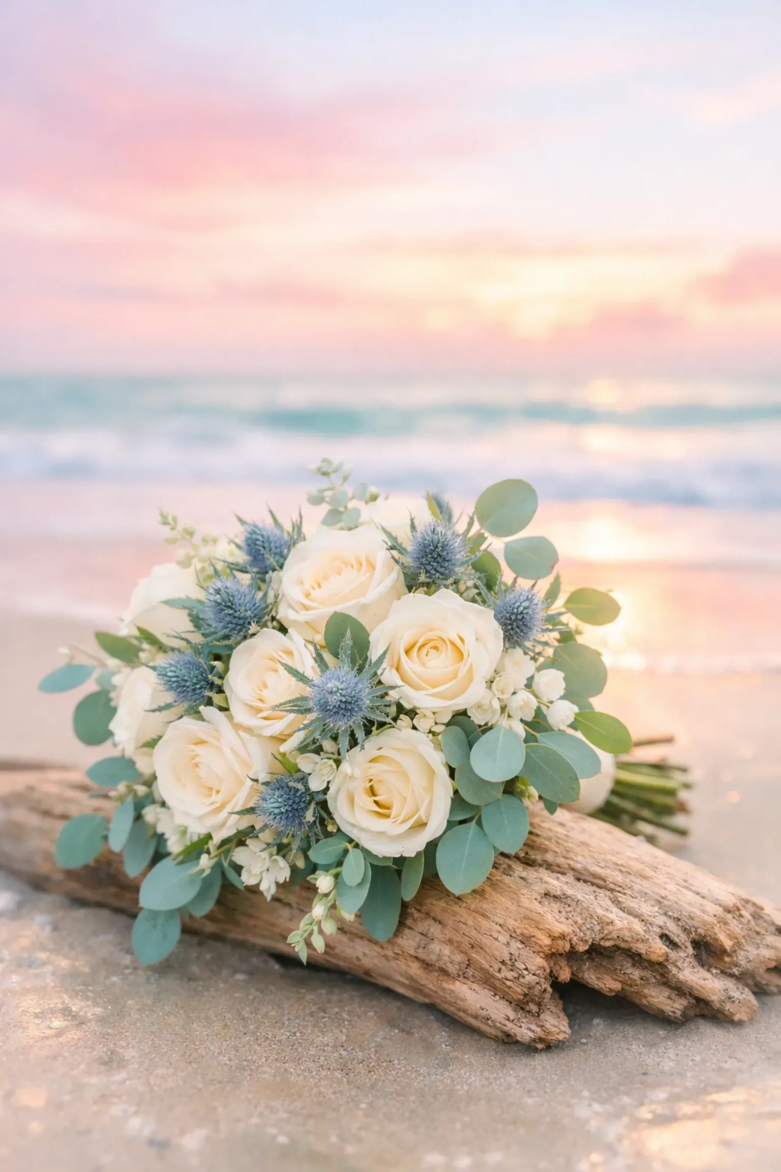 Bouquet on the Beach
