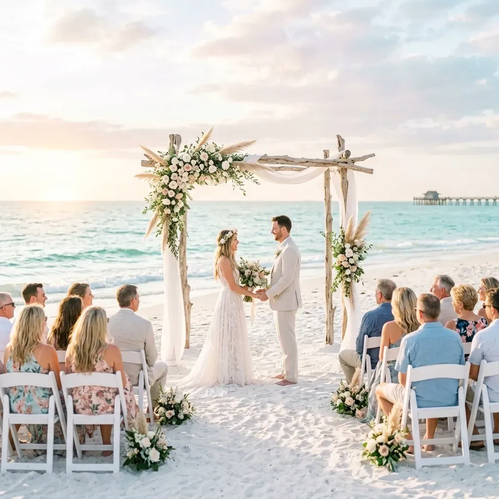 How to Create an Intentional and Intimate Atmosphere for Your Naples Florida Beach Wedding