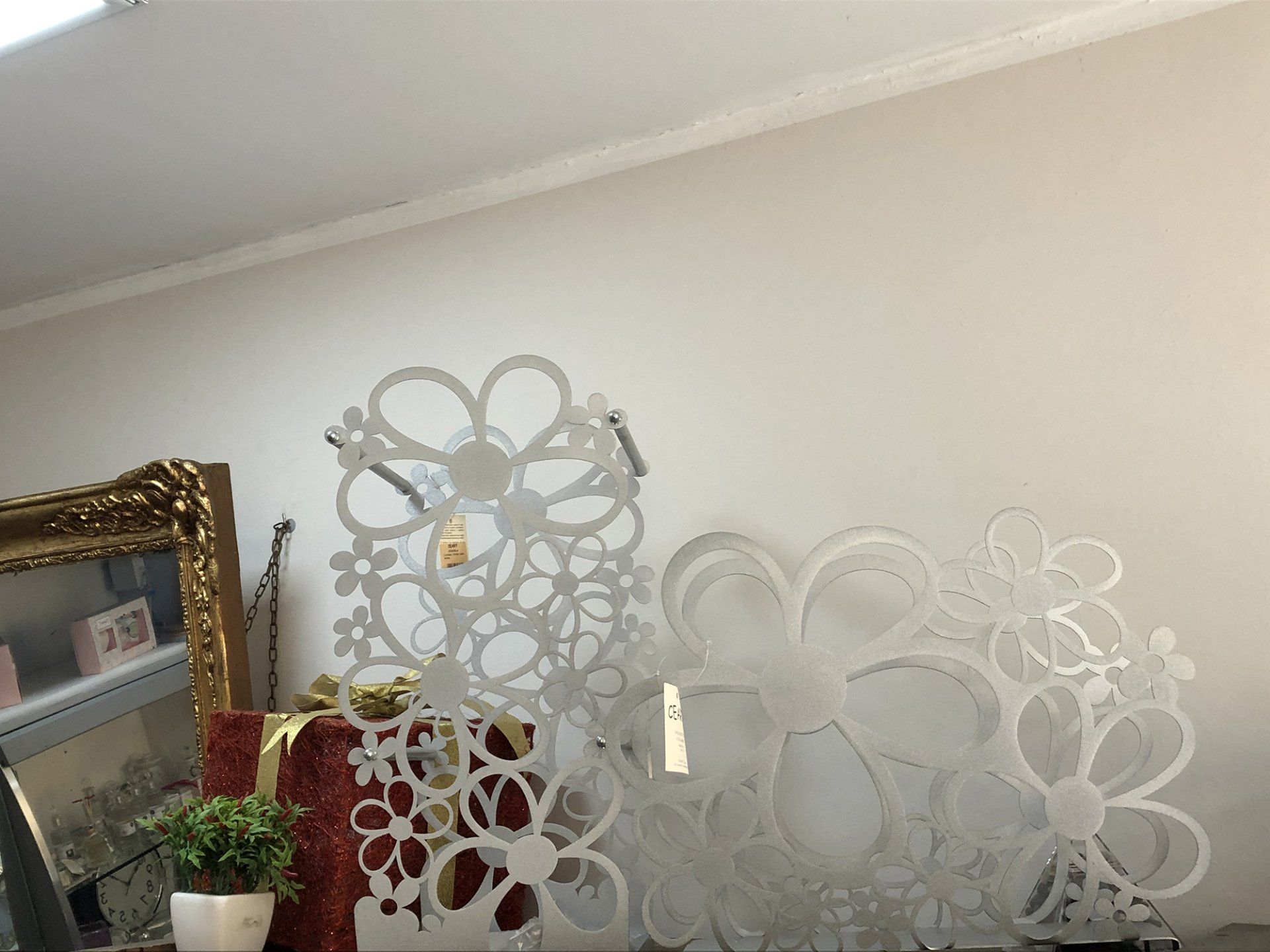 struttura in ferro a fiore