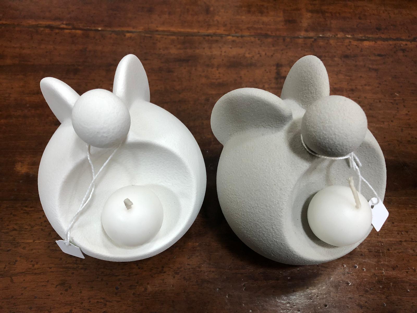 Lineasette Ceramiche coniglietti