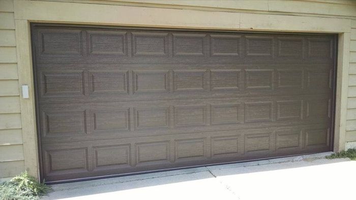 Faded Door Garage — Grand Ledge, MI — Mid-Michigan Overhead Door