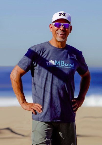 show Lou Morales the CEO of SmithShaper LLC when working as a beach volleyball coach