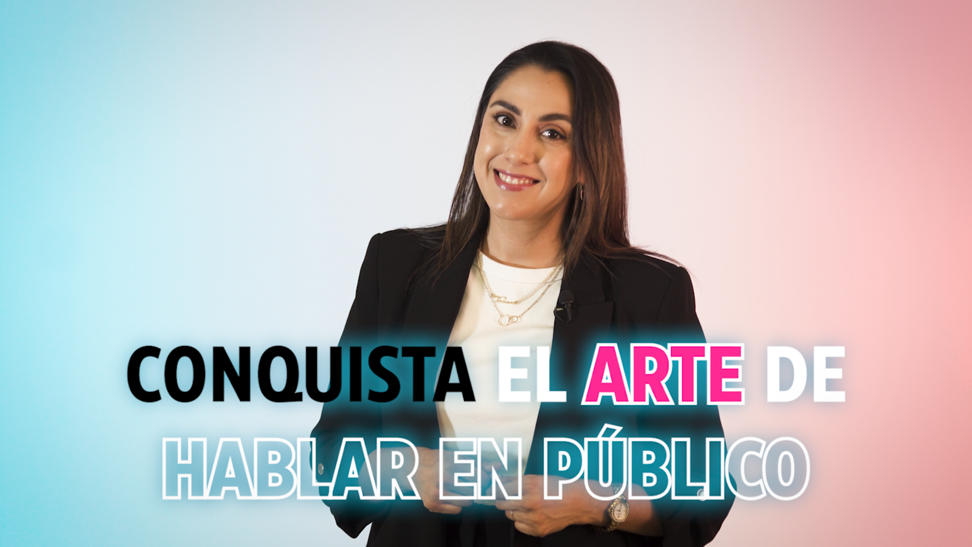 Conquista el arte de hablar en público