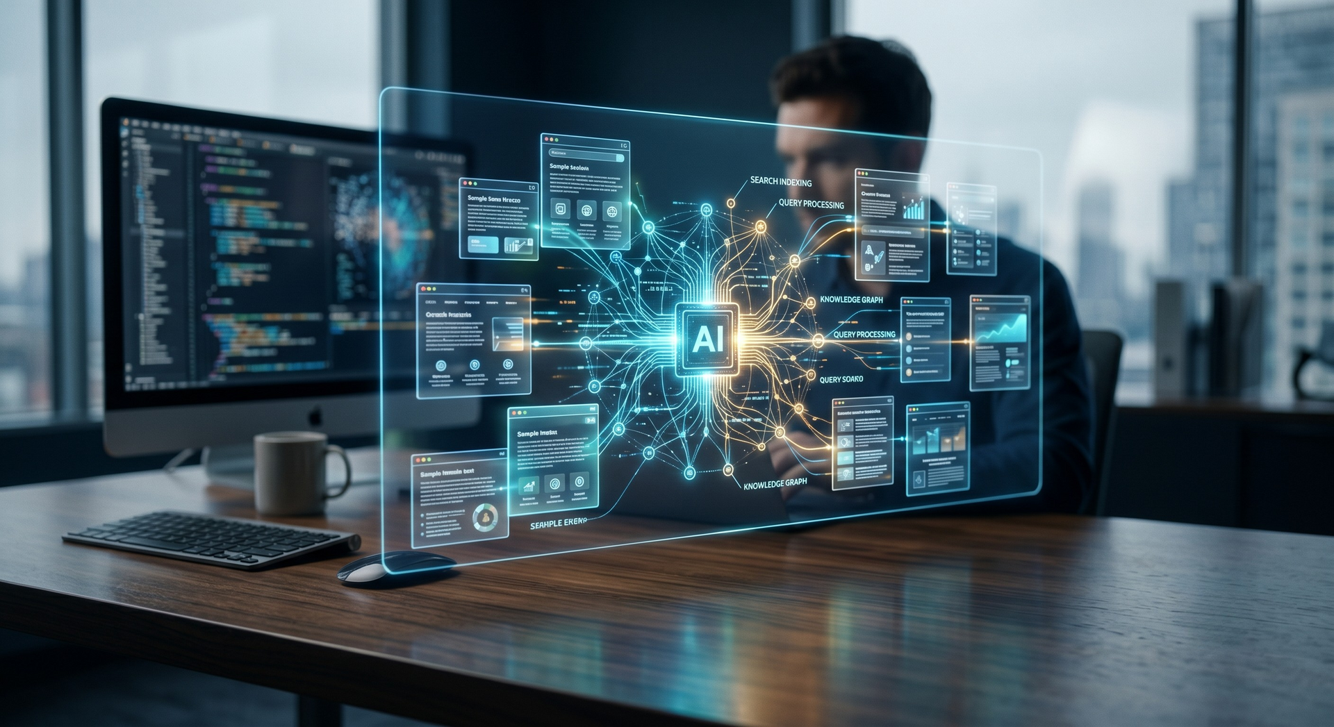 Optimiza tu reputación B2B para la era de la IA con el Authority Flywheel. Domina la búsqueda genera