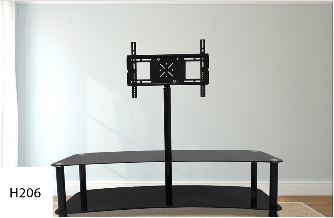A picture of a tv stand with the number h206 on it