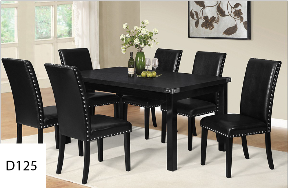 A picture of a dining room set with the number d125 on the bottom