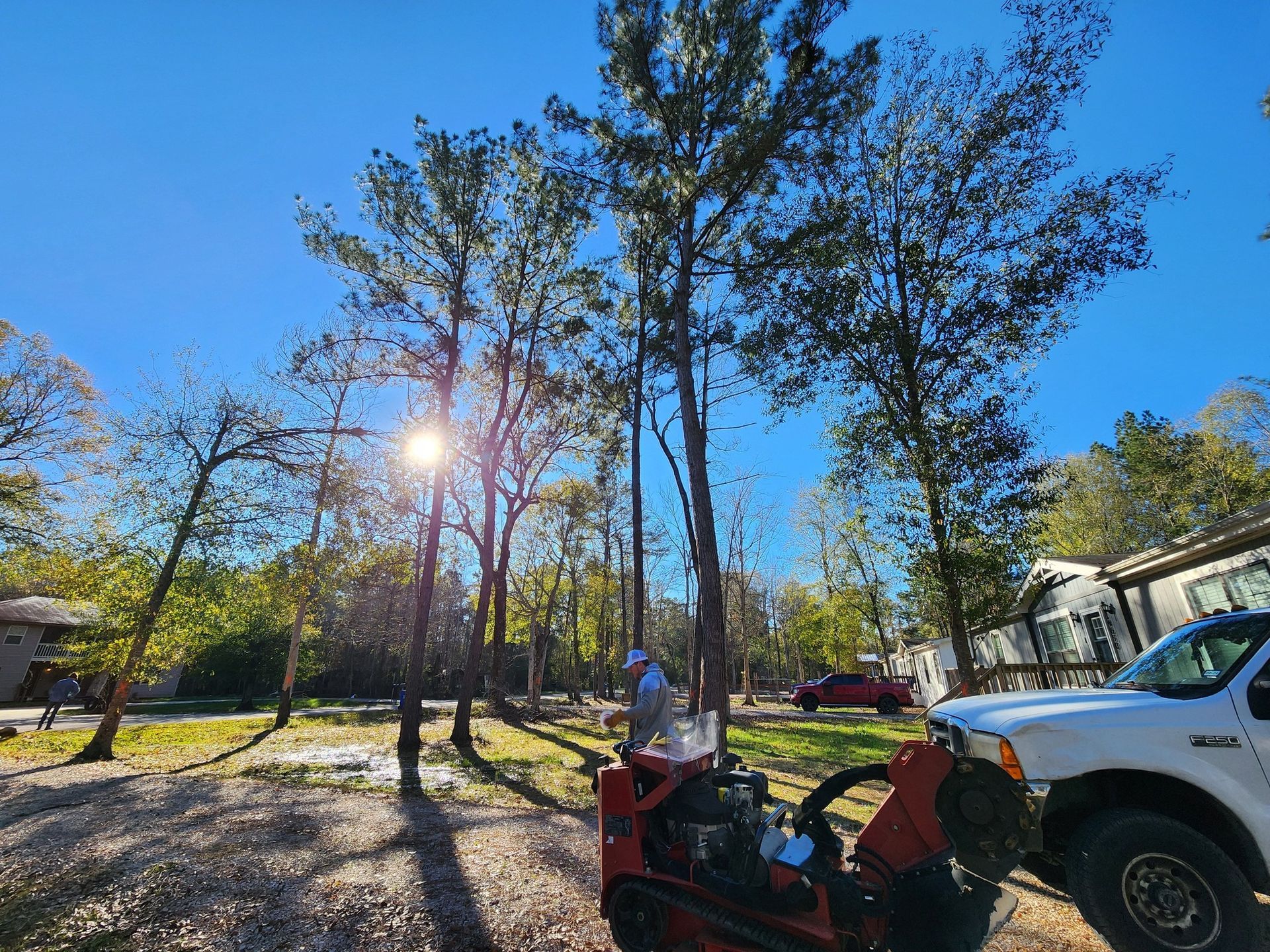 Final garden work of autumn