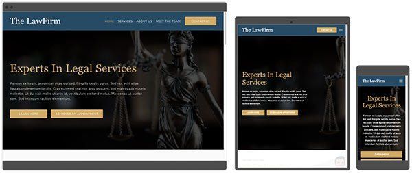 duda lawyer or law firm website template