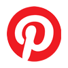 pinterest social media marketing icon