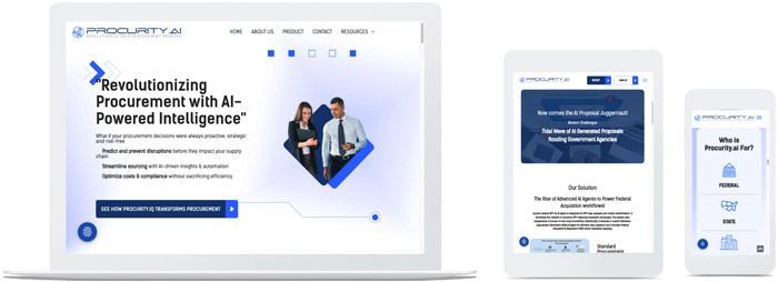software company duda web design example