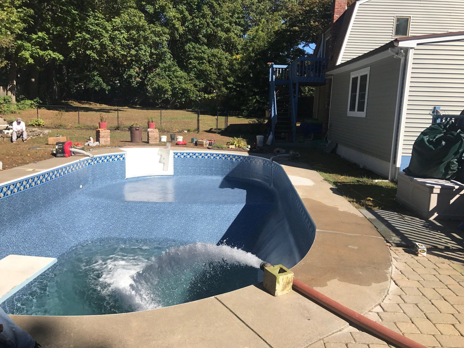 Adding Water on Pool — Norwalk, CT — Rave Pools