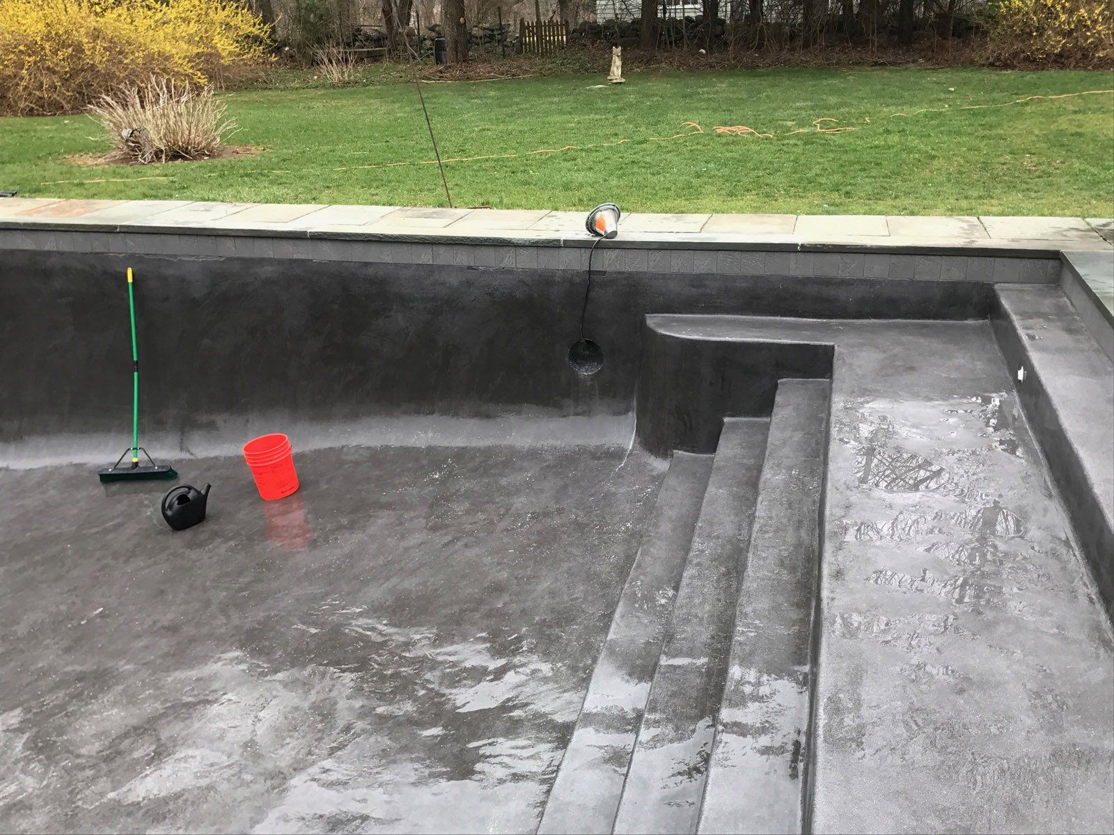 Pool for Tile Placement — Norwalk, CT — Rave Pools