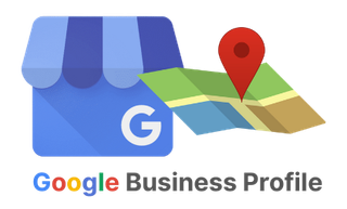 A google business icon with a blue awning and the letter g on it.