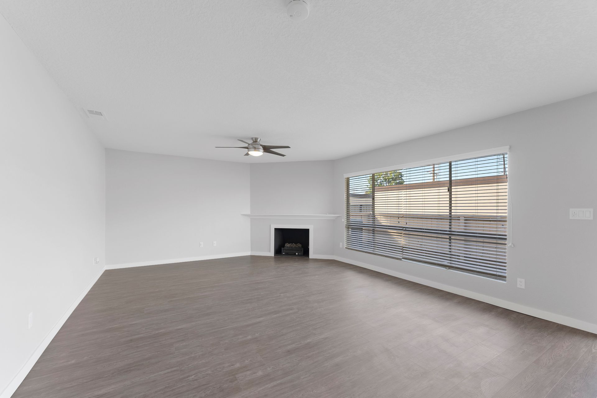 Grove House unfurnished living room