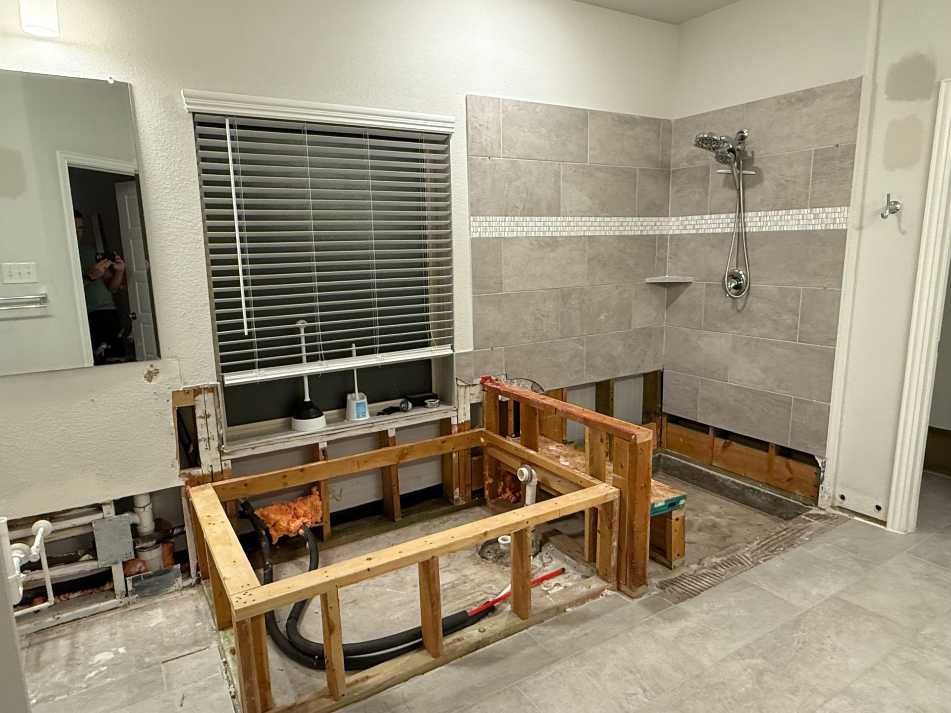 Mitigation on a house that was flooded in Melissa, Tx.