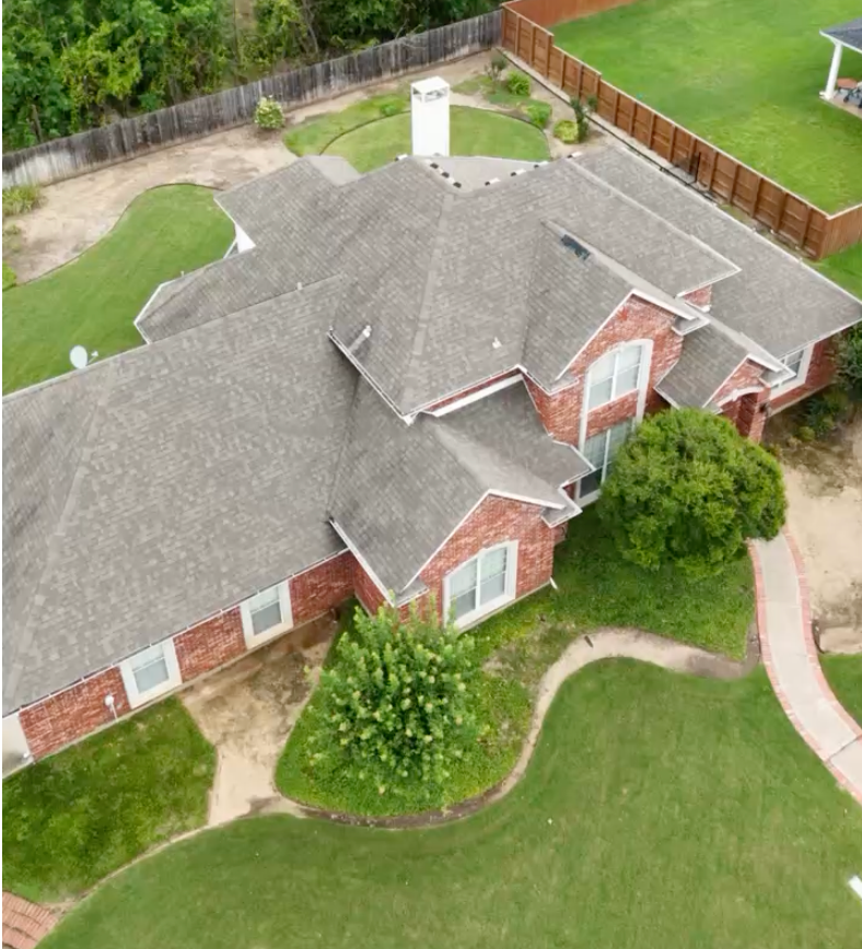 A picture of our customer's home in HIllsboro, Texas ready for Night 'N' Days transformation