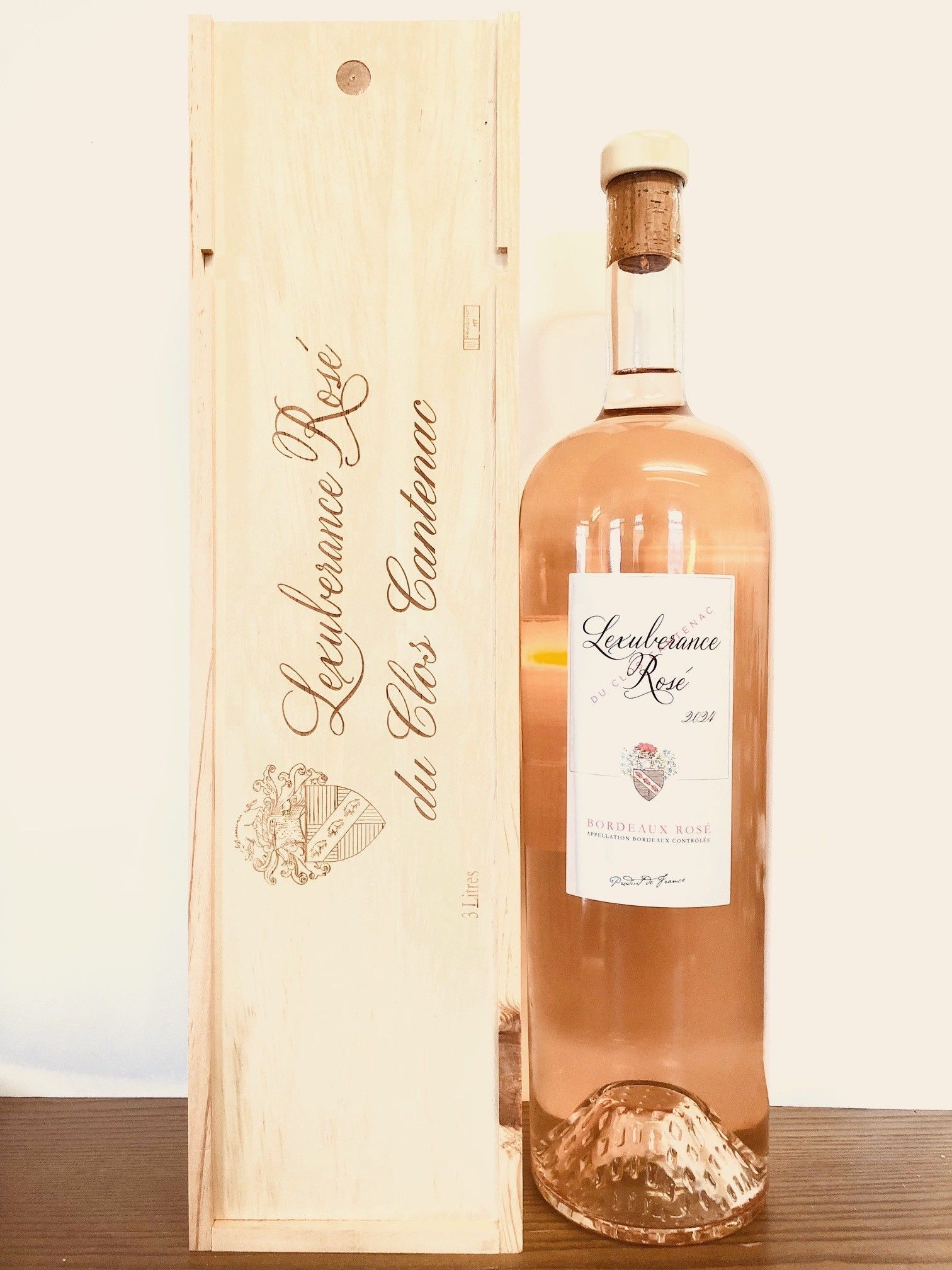 L’exubérance Rosé du Clos Cantenac, Double Magnum L’exubérance Rosé du Clos Cantenac, France 2024