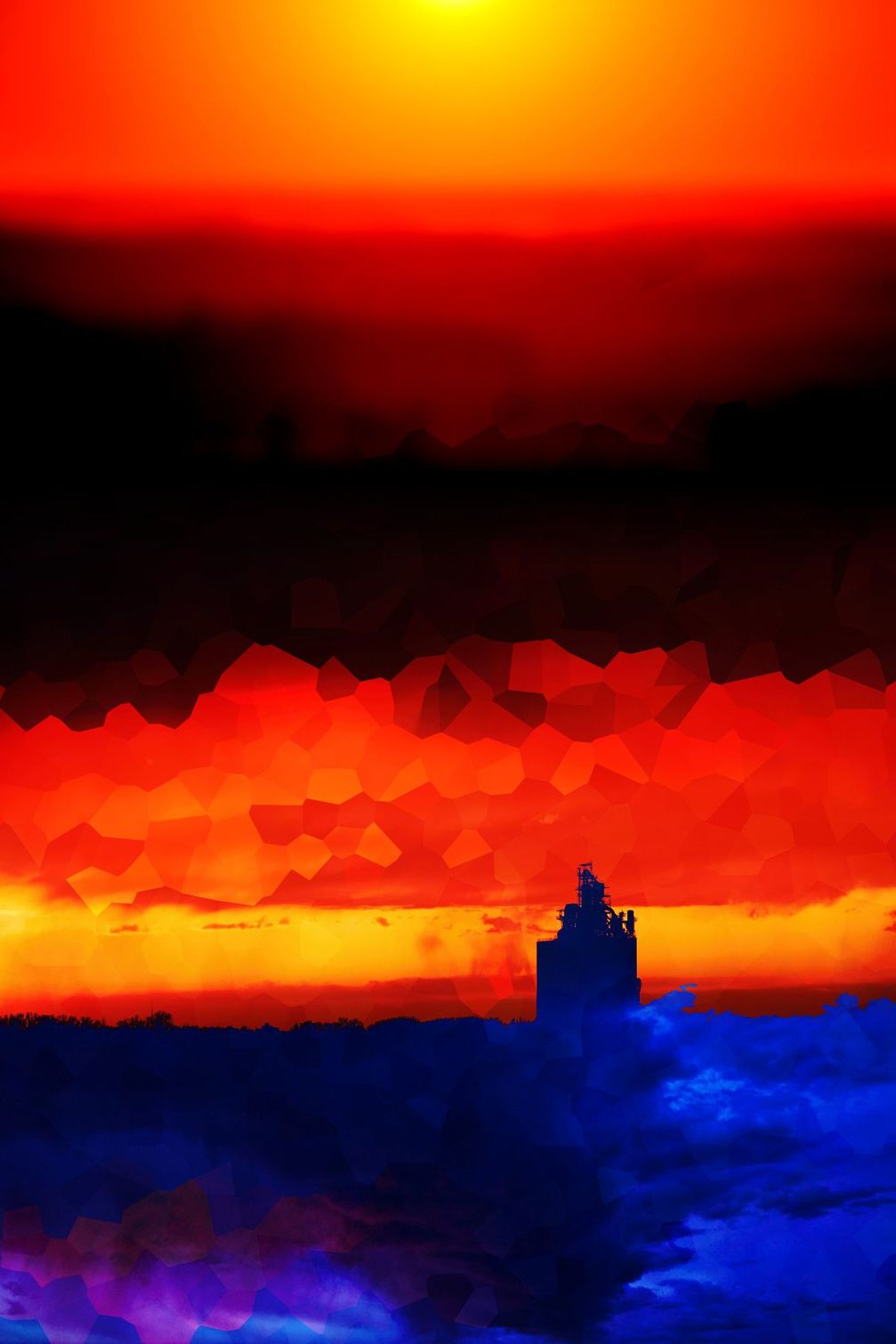 Hello Goodbye Sun | Fine Art NFT by Doug Friesen