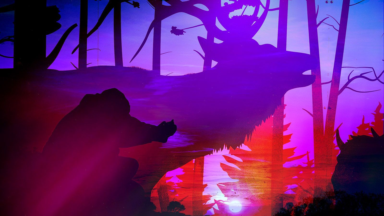 SPIRIT ANIMAL | Fine Art Collage by Doug Friesen