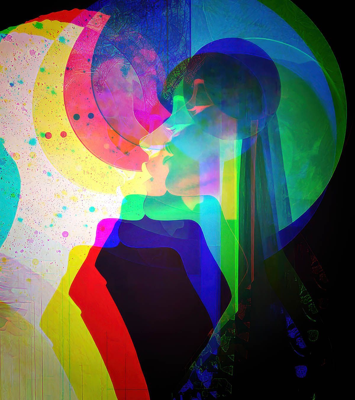 SHE OF THE STARS by Doug Friesen She Of The Stars | Fine Art Collab with Muriel Lherm by Doug Friesen