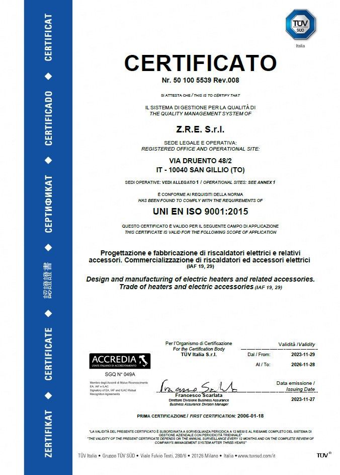 certificazione