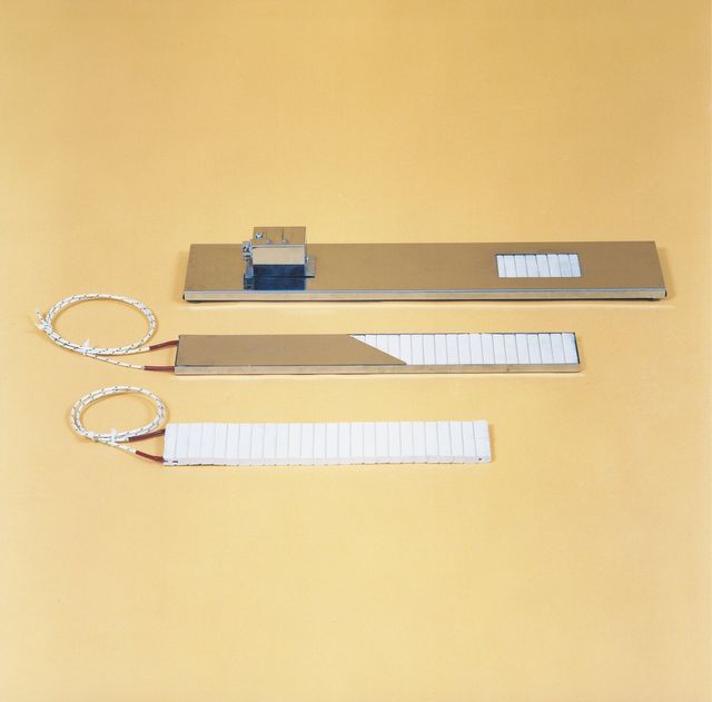 riscaldatori piatti isolati in ceramica