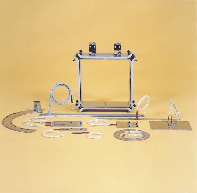 riscaldatori piatti isolati in mica