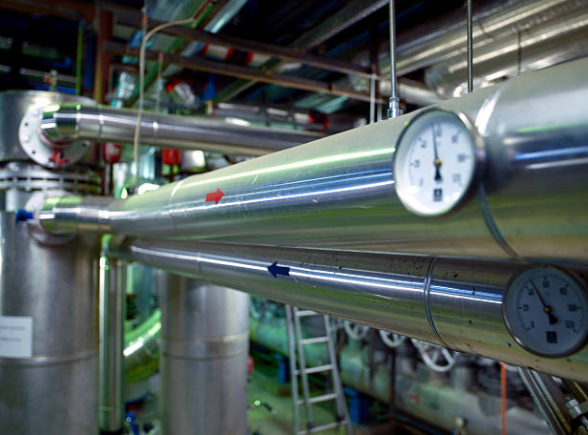 riscaldatore a immersione in un macchinario industriale