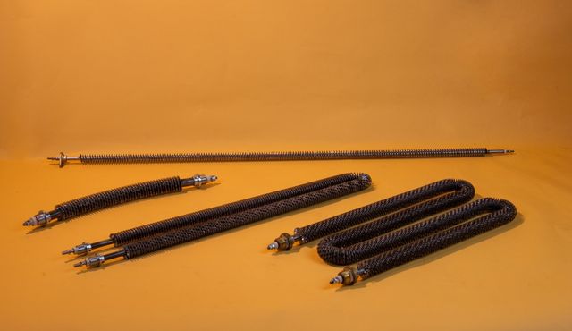 componenti di riscaldatore alettato