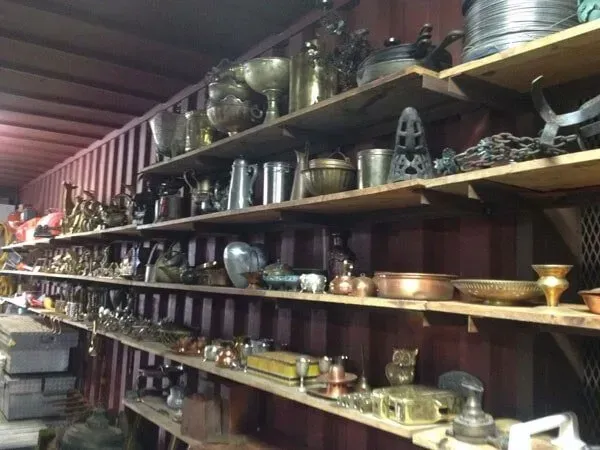 A store filled with shelves filled with lots of items.