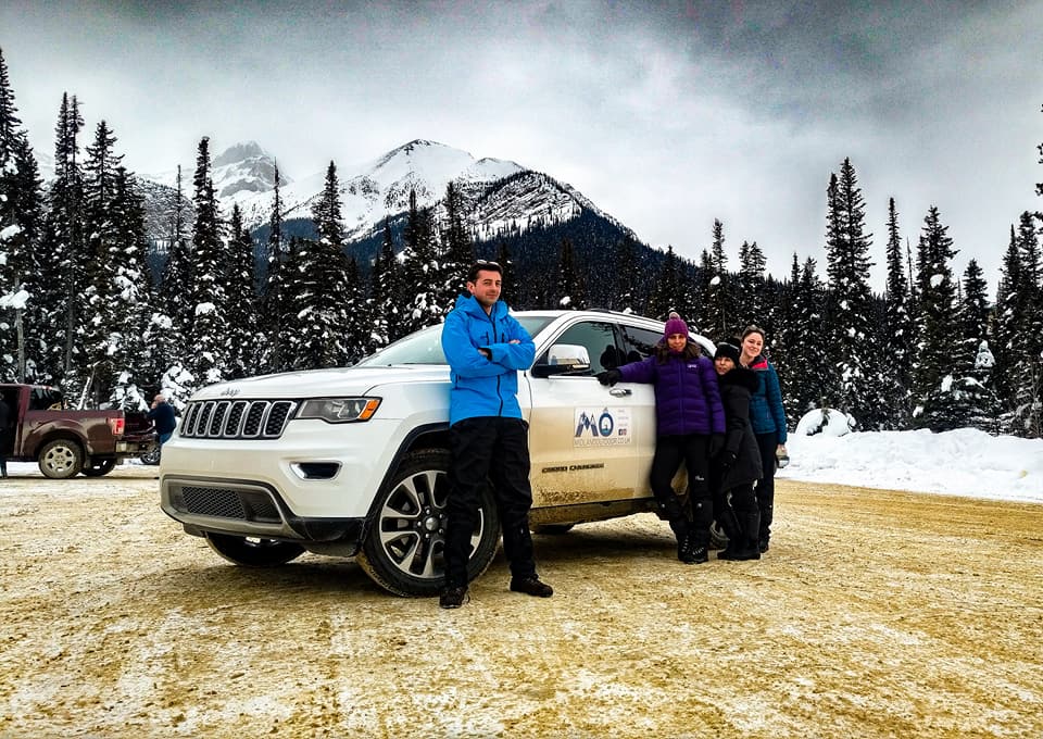 snow jeep canada adventure