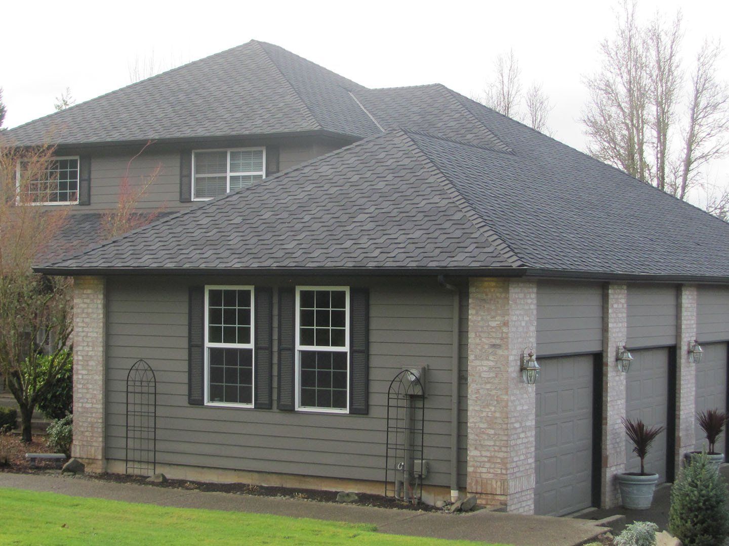 house roof repaired