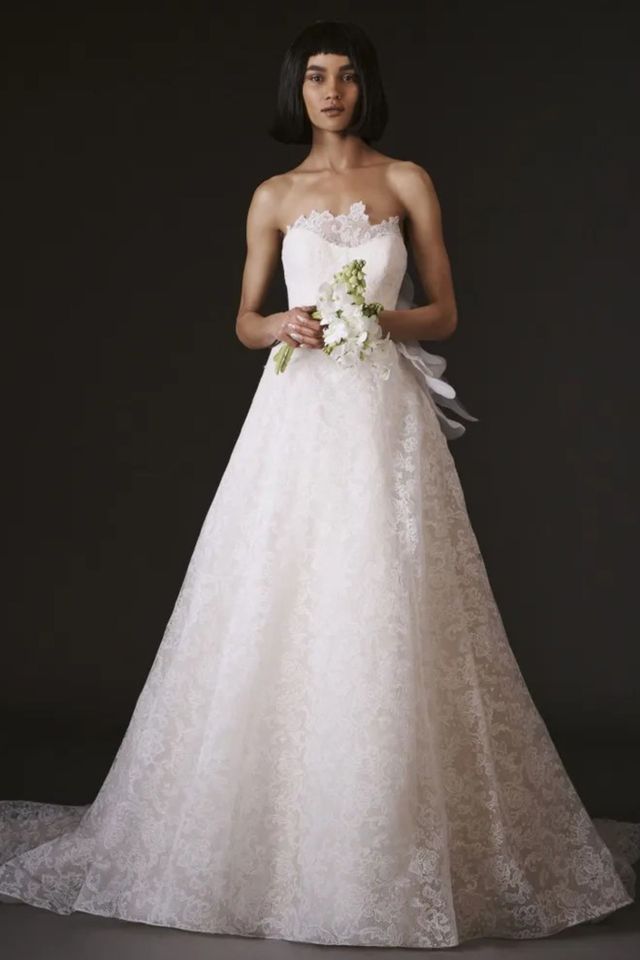 princess polly baby blue dress Vera Wang Bride Unveils 2024 Collection main image 1