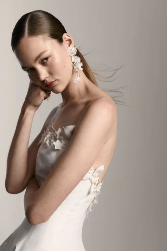 needle and thread dress green Carmen Ruffle Ankle Gown main image 1
