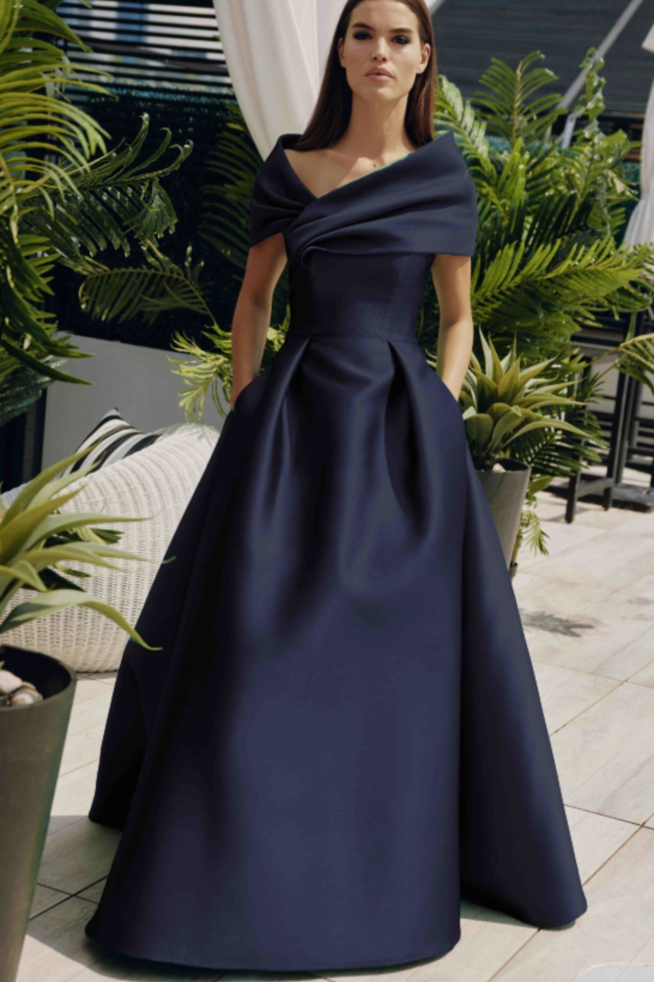 Frascara 2-Piece Ensemble Stone Dress