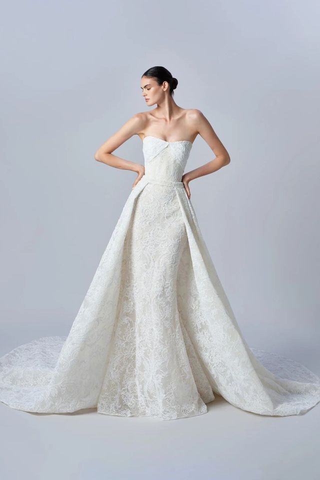 blue dress for baby girl LOOK 7 - ELIE SAAB BRIDAL