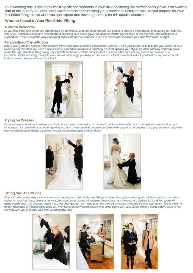Your First Bridal Fitting: What to Expect and How to Prepare