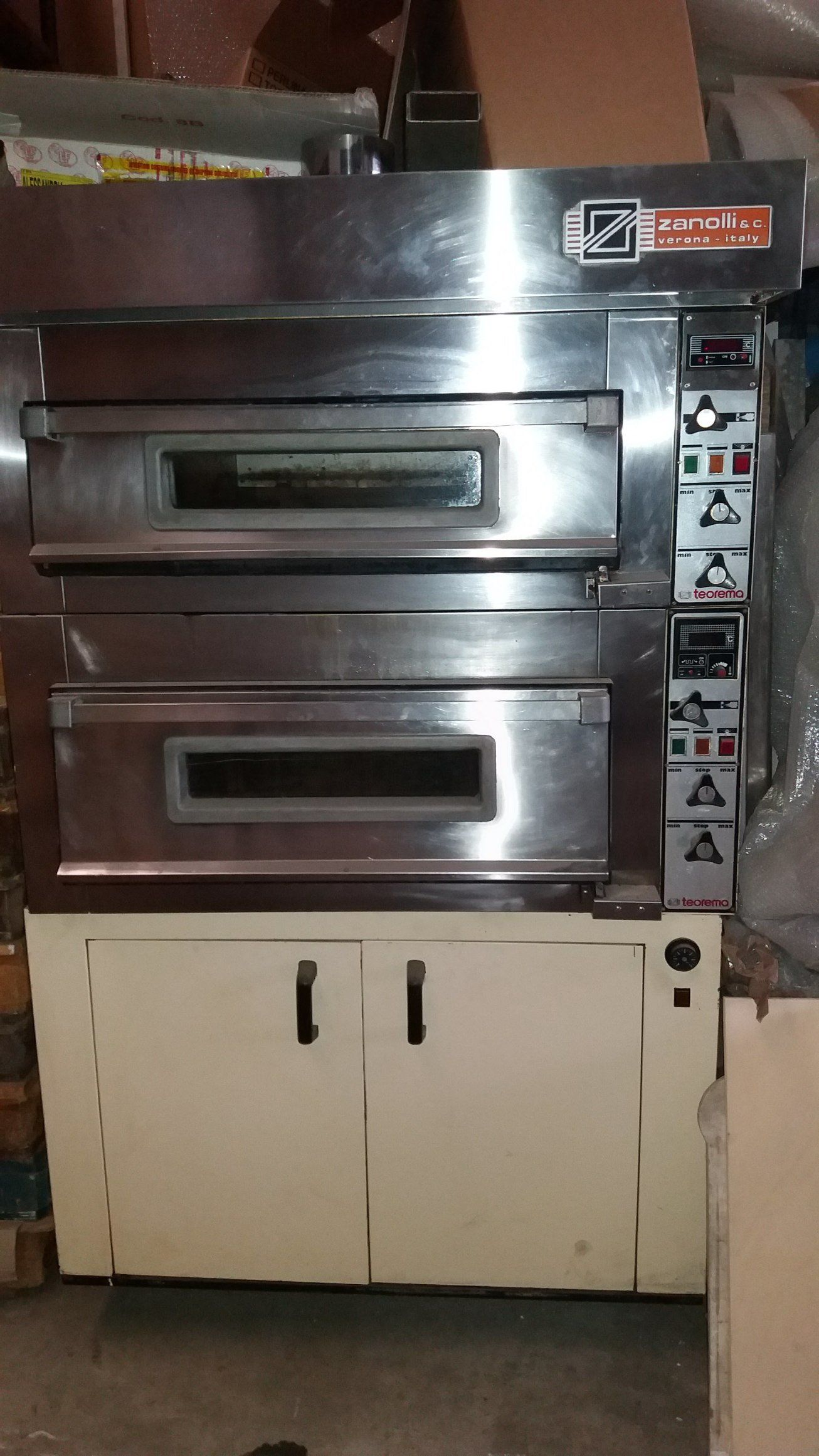 Forno statico per pasticceria elettrico