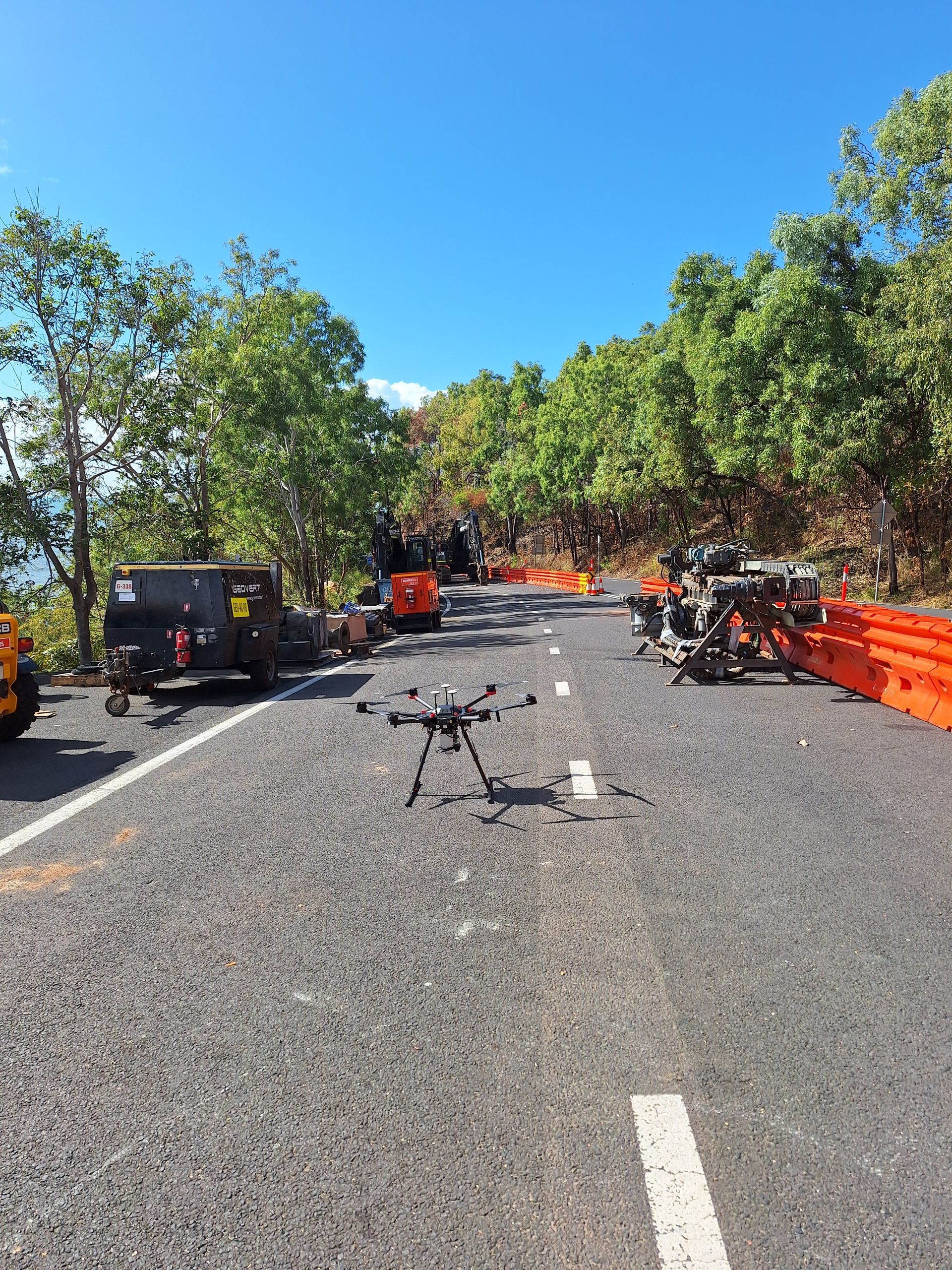 An Aerial View of a Cell Phone Tower in the Middle of a Forest — Tailored Spatial Solutions in Cairns City, QLD