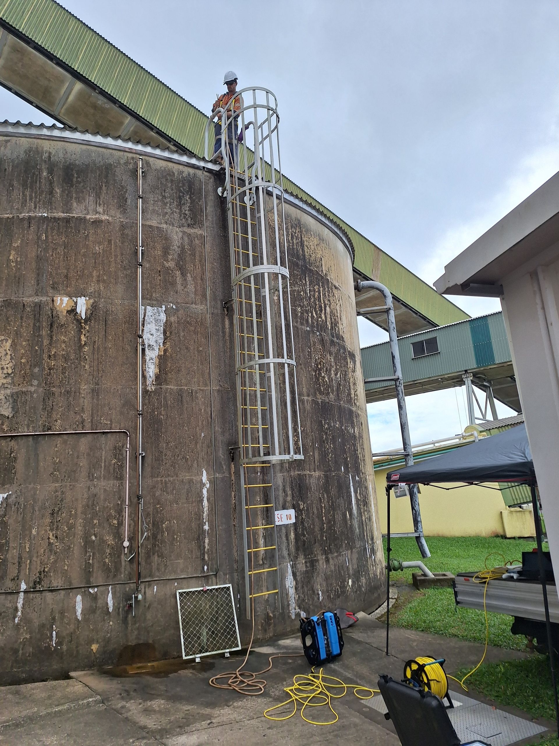 ROV fire tank inspection - Cairns, QLD