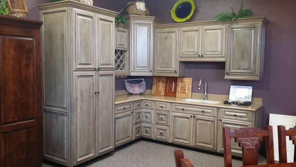 White Kitchen Cabinetry — Tucson, AZ — Off The Wall Furniture Solutions