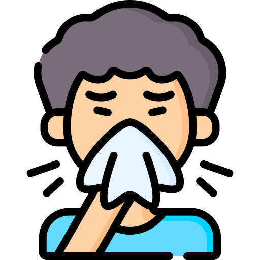 Sneezing Child Icon
