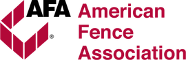 The logo for the afa american fence association