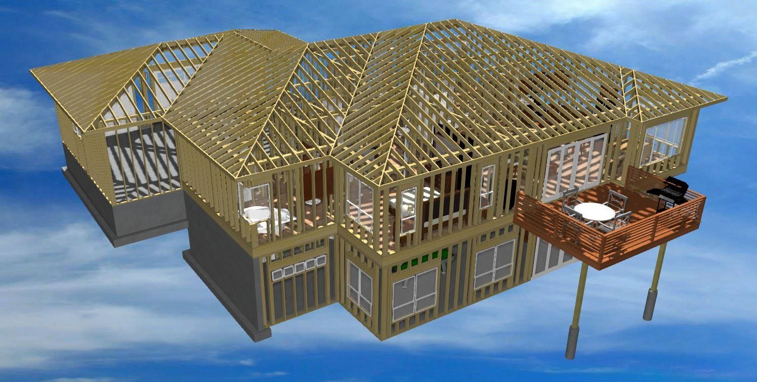 Man Building a House — West Salem, WI — Contractor Supply