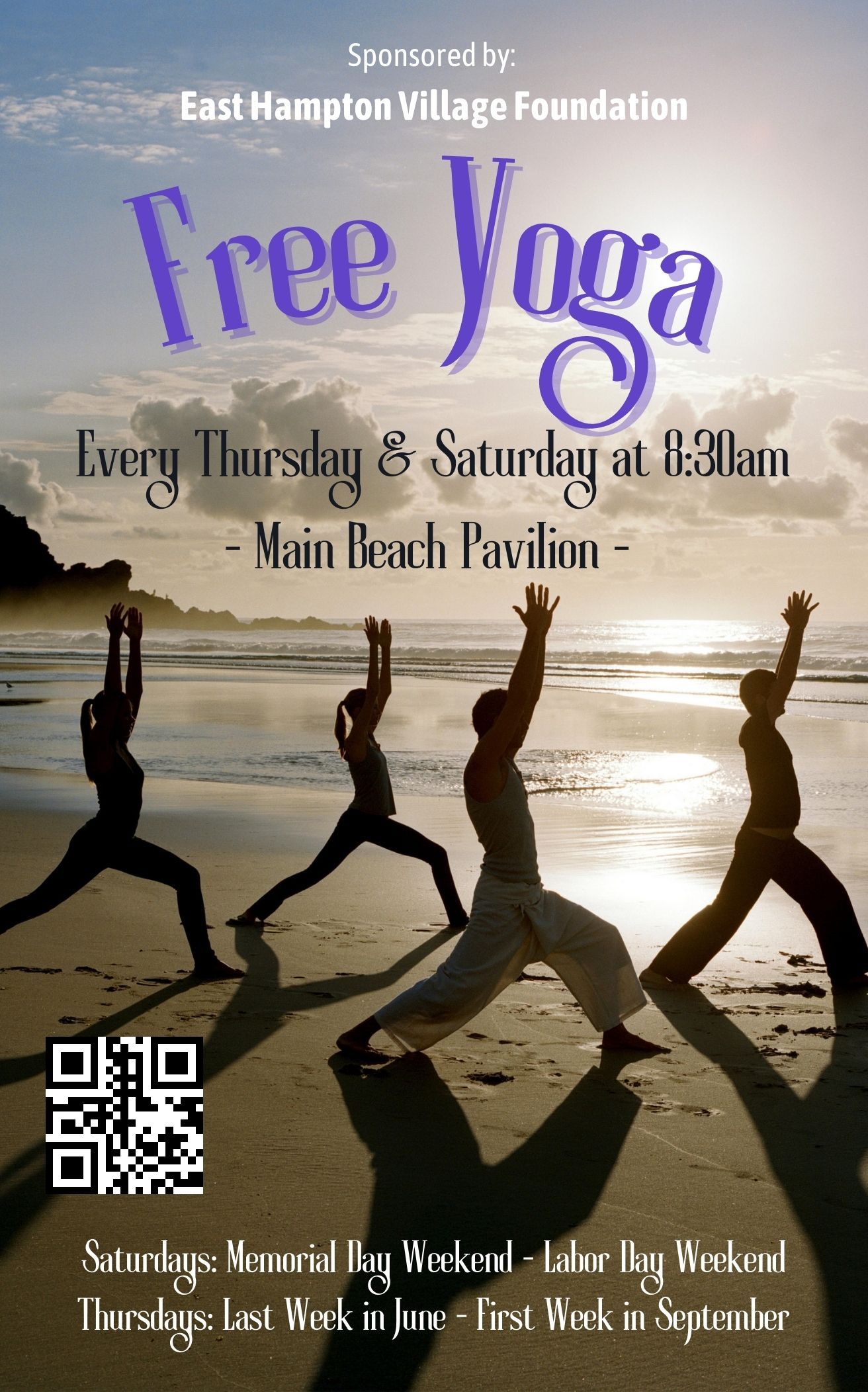 Free Yoga at Main Beach Pavilion
