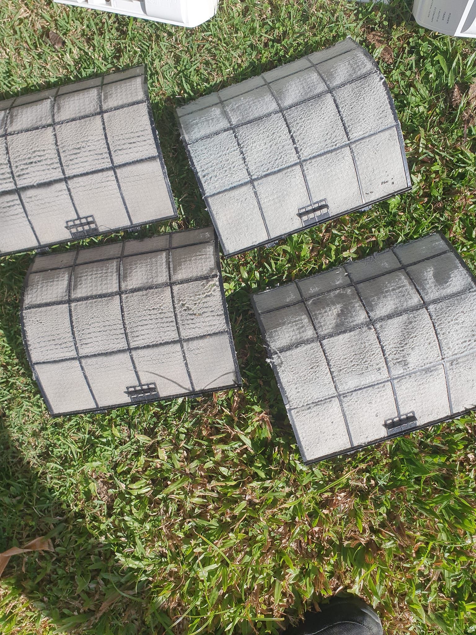 An Air Filters on Green Grass — Coach That Cleans in Speewah, QLD